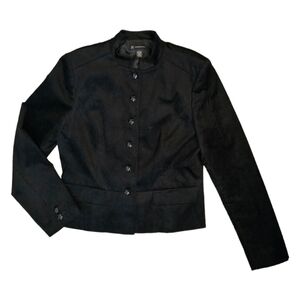 INC International Concepts fine corduroy blazer. Size large. Black